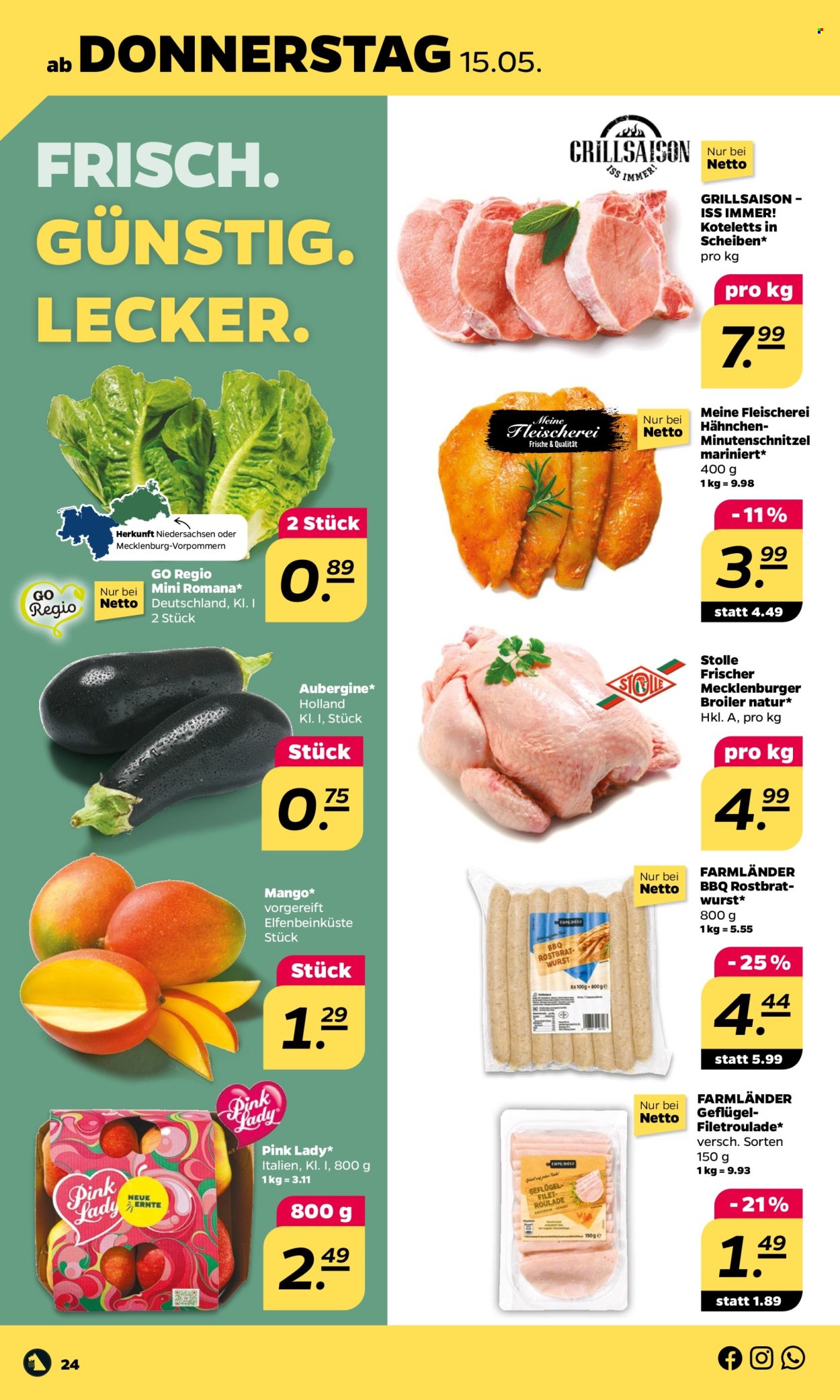 Netto Prospekte  - 12.05.2025 - 17.05.2025. Seite 1