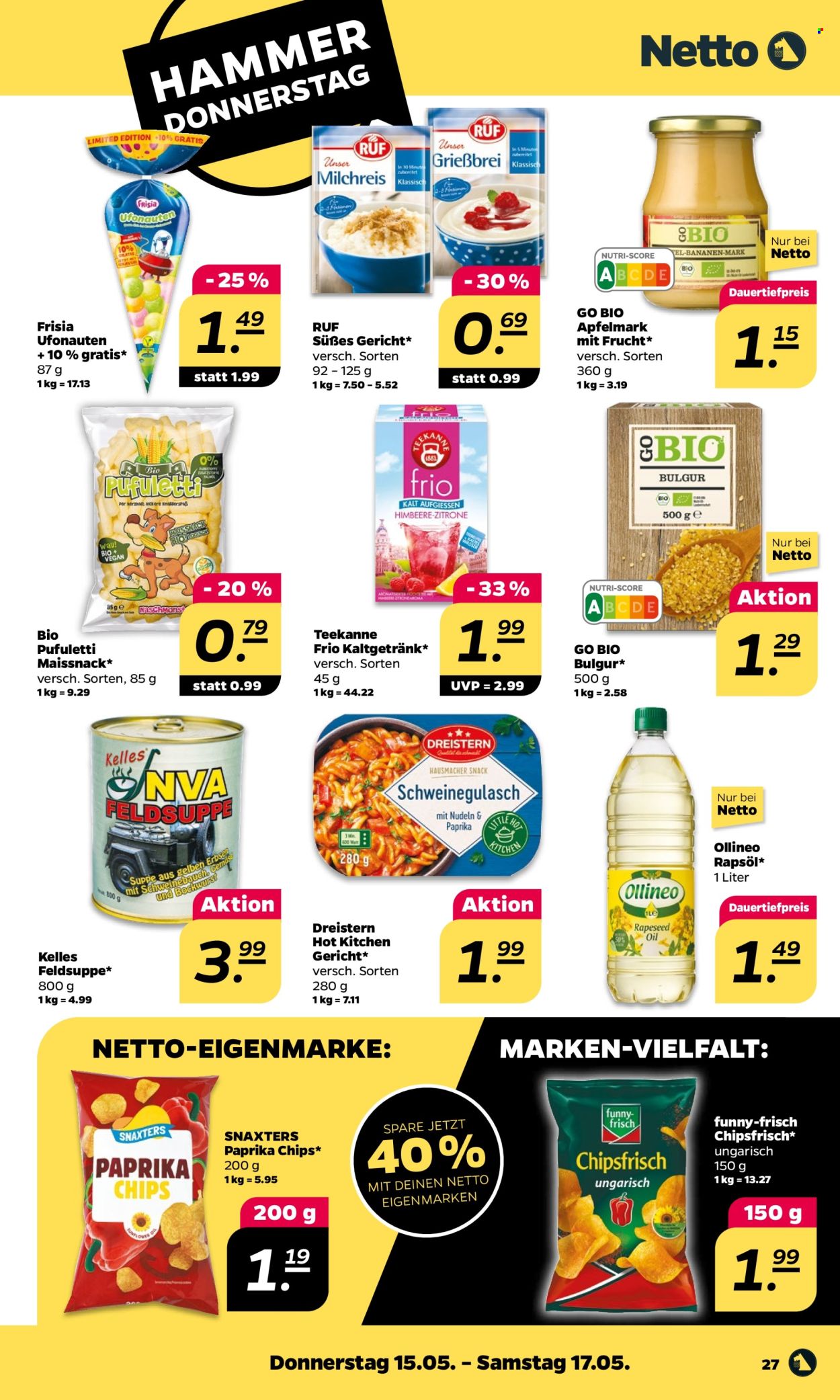 Netto Prospekte  - 12.05.2025 - 17.05.2025. Seite 1