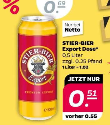 STIER-BIER Export Dose