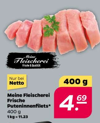 Meine Fleischerei Frische Puteninnenfilets*