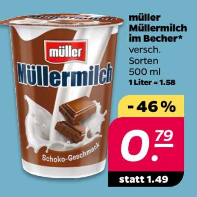 müller Müllermilch im Becher