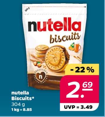 Nutella Biscuits