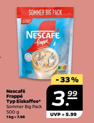 NESCAFÉ Frappé Typ Eiskaffee
