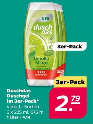 duschdas Duschgel im 3er-Pack*