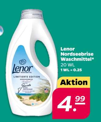 Lenor Nordseebrise Waschmittel