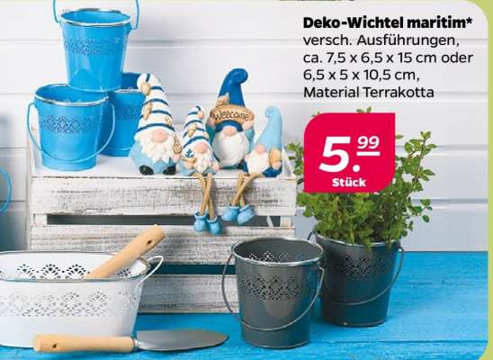 Deko-Wichtel maritim