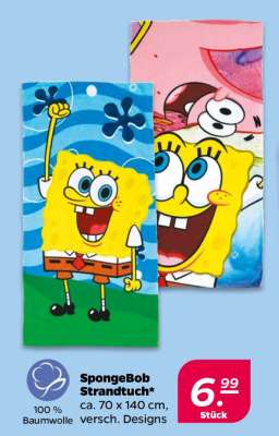 SpongeBob Strandtuch