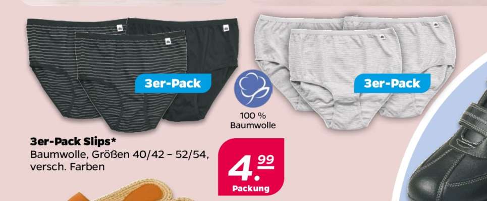 3er-Pack Slips