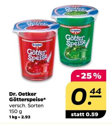 Dr. Oetker Götterspeise