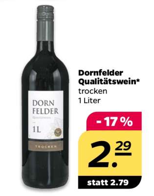 Dornfelder Qualitätswein