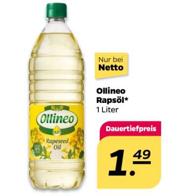 Ollineo Rapsöl