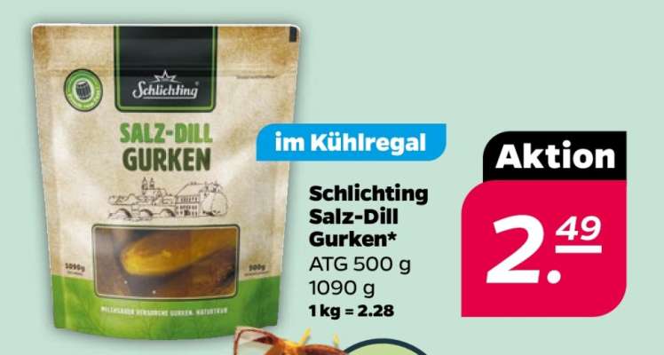 Schlichting Salz-Dill- Gurken*