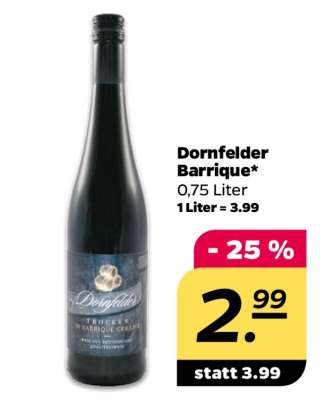 Dornfelder Barrique*