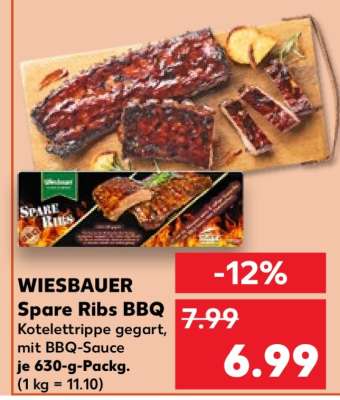 WIESBAUER Spare Ribs BBQ