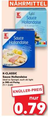 K-CLASSIC Sauce Hollandaise