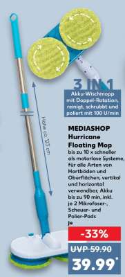 MEDIASHOP Hurricane Floating Mop