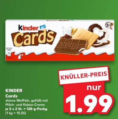Kinder Cards