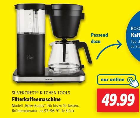 SILVERCREST® KITCHEN TOOLS Filterkaffeemaschine