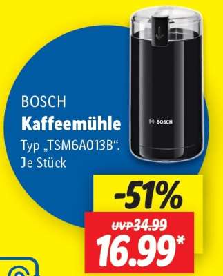 BOSCH Kaffeemühle