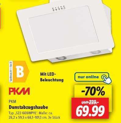 PKM Dunstabzugshaube