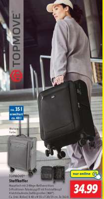TOPMOVE® Stoffkoffer