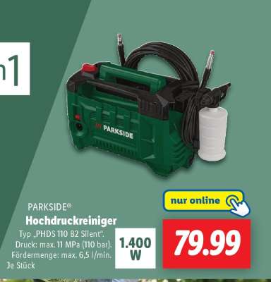 PARKSIDE® Hochdruckreiniger