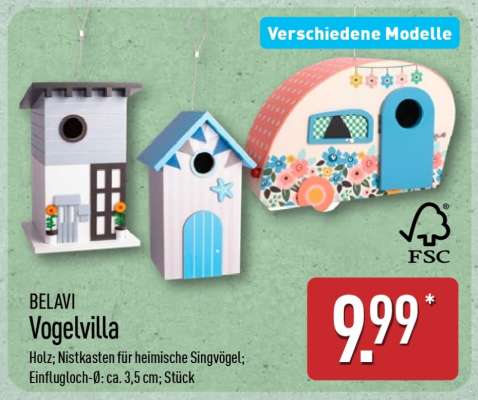 BELAVI Vogelvilla