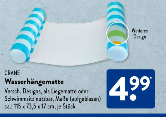 CRANE Wasserhängematte