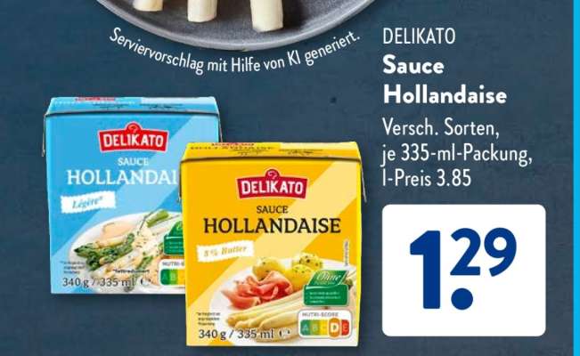 DELIKATO Sauce Hollandaise
