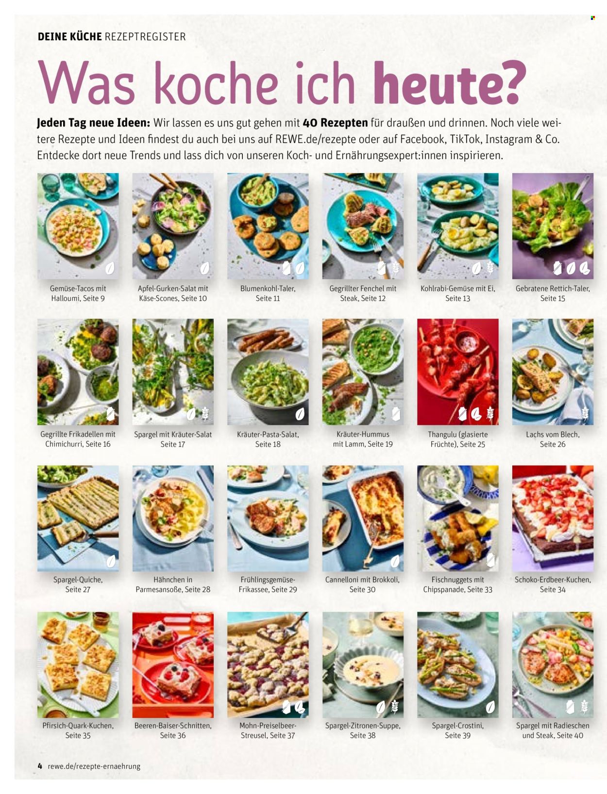 REWE Prospekte . Seite 1