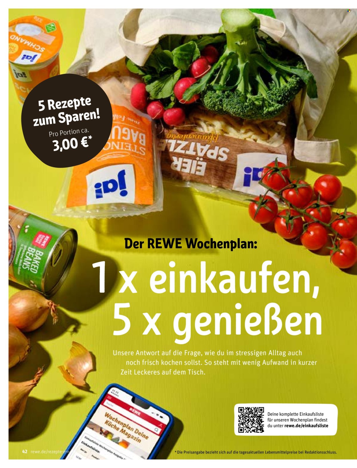 REWE Prospekte . Seite 1