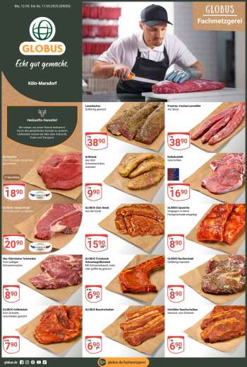 Prospekte Globus - 12.05.2025 - 17.05.2025.