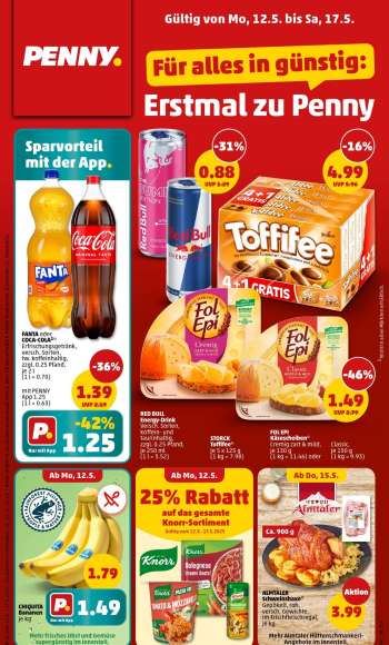Prospekte Penny - 12.05.2025 - 17.05.2025.