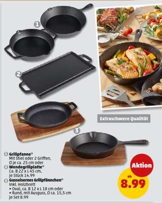 Gusseisernes Grillpfännchen®