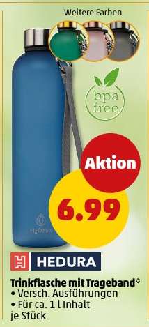 Trinkflasche mit Trageband
