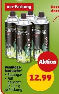 Ventilgaskartusche