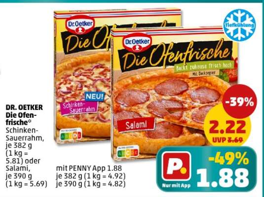 DR. OETKER Die Ofenfrische