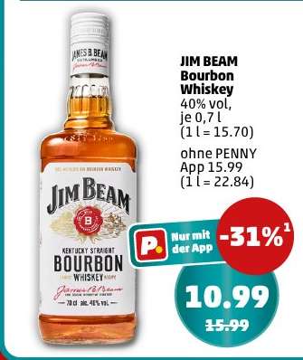 Jim Beam Bourbon-Whiskey