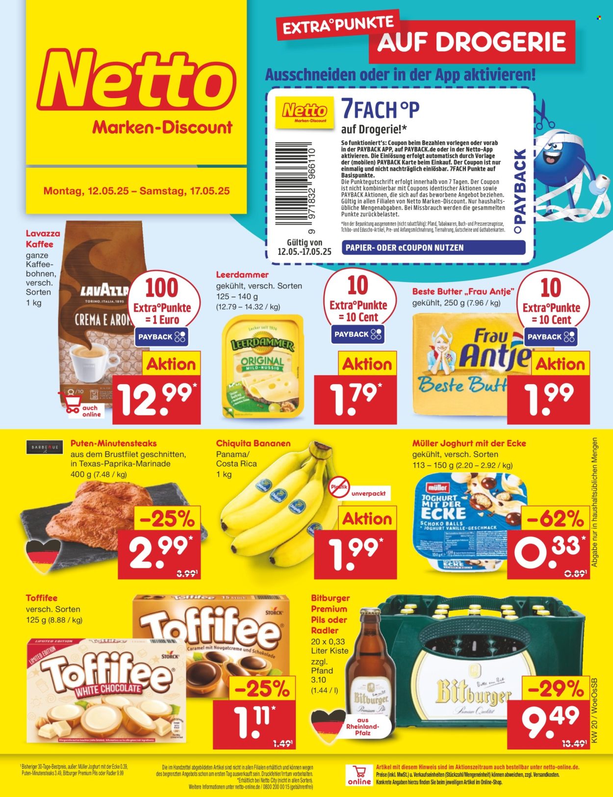 Netto Marken-Discount Prospekte  - 12.05.2025 - 17.05.2025. Seite 1