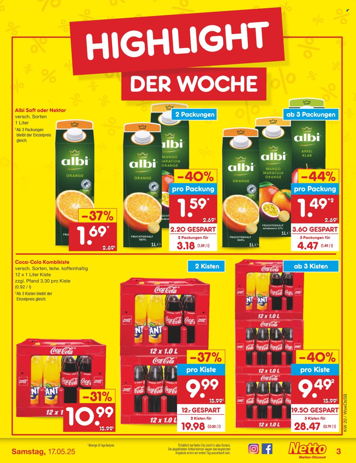 Netto Marken-Discount Prospekte  - 12.05.2025 - 17.05.2025. Seite 1