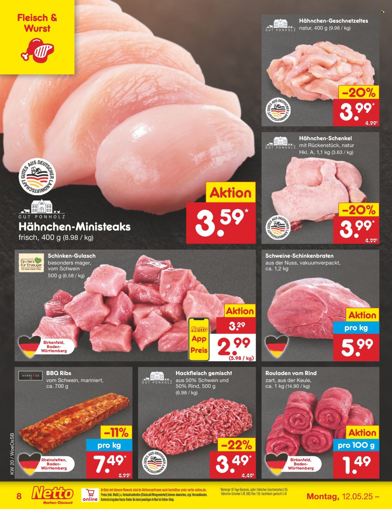 Netto Marken-Discount Prospekte  - 12.05.2025 - 17.05.2025. Seite 1