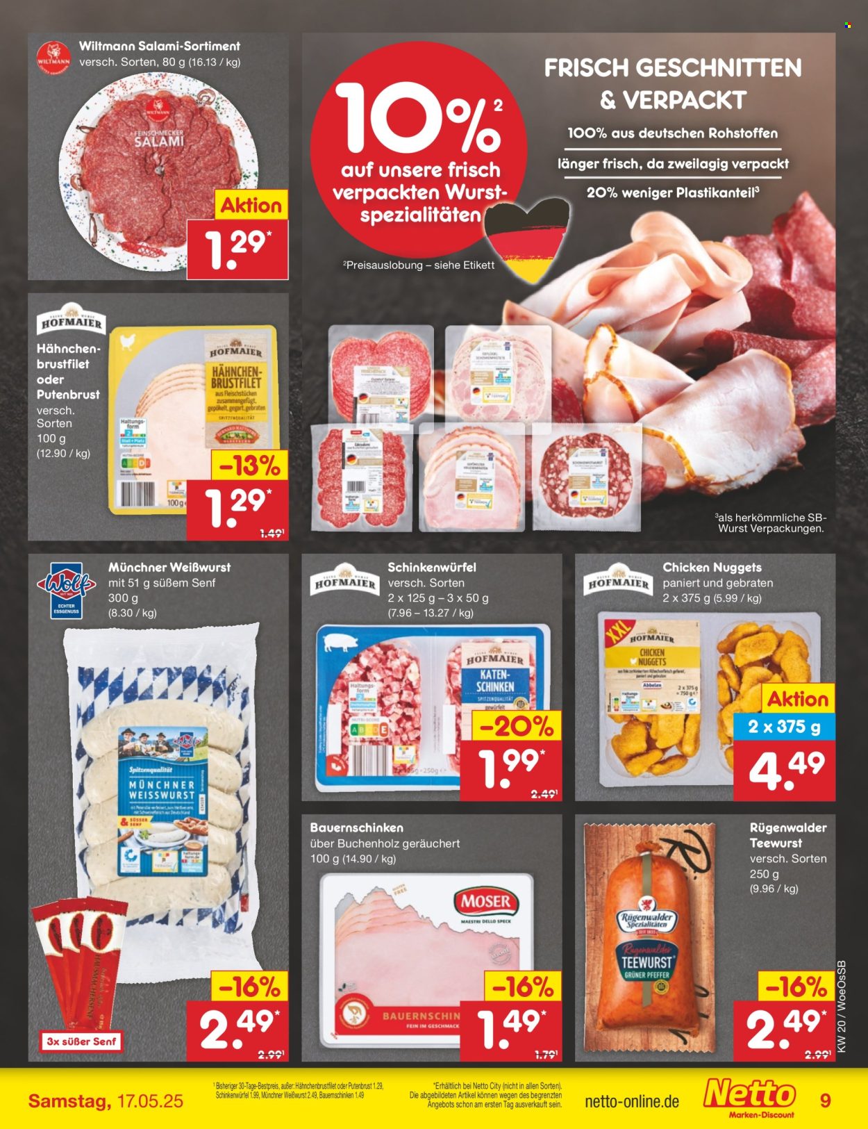 Netto Marken-Discount Prospekte  - 12.05.2025 - 17.05.2025. Seite 1
