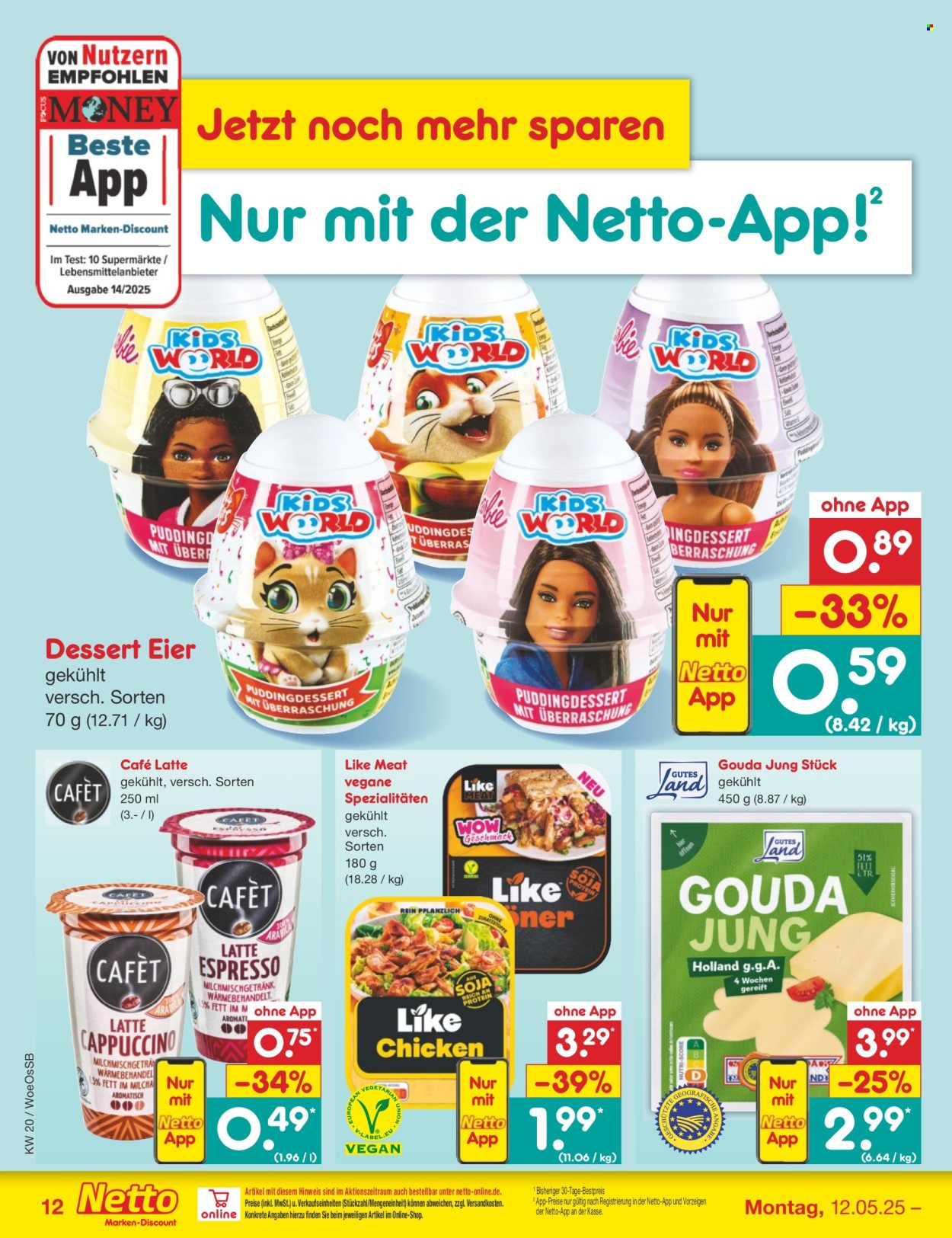 Netto Marken-Discount Prospekte  - 12.05.2025 - 17.05.2025. Seite 1