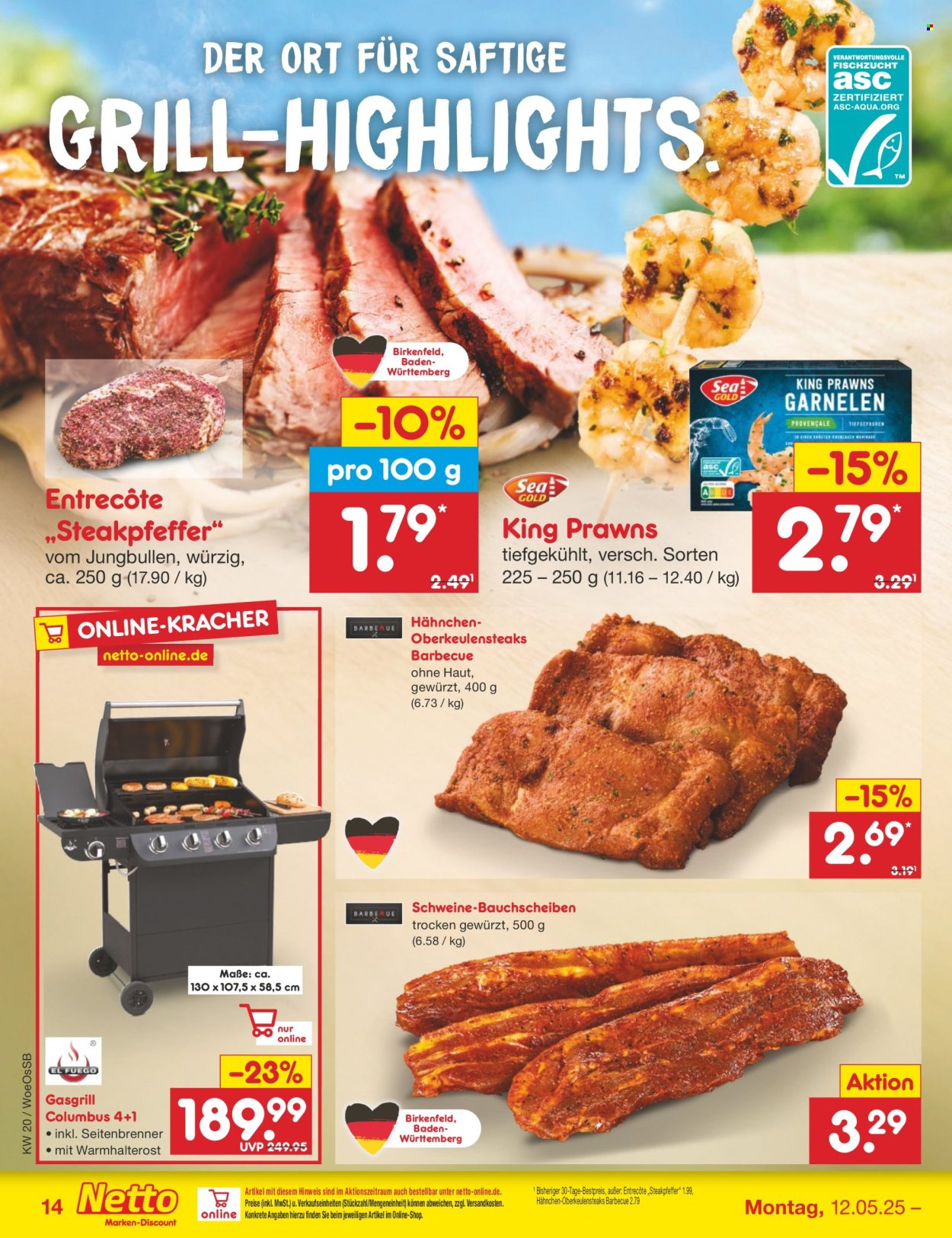 Netto Marken-Discount Prospekte  - 12.05.2025 - 17.05.2025. Seite 1
