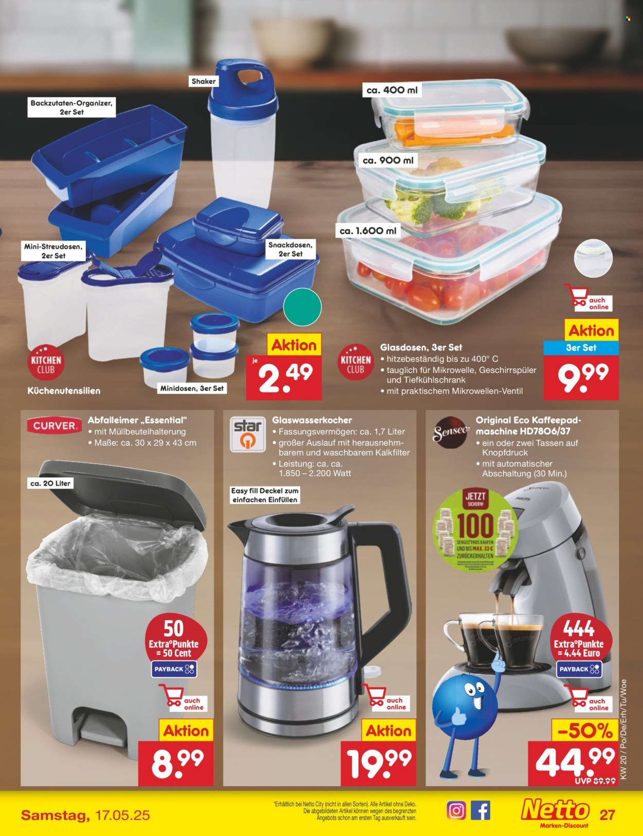 Netto Marken-Discount Prospekte  - 12.05.2025 - 17.05.2025. Seite 1