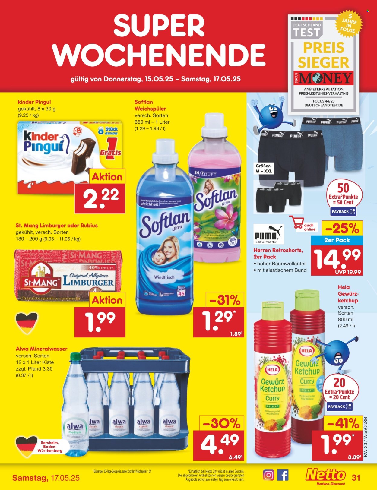 Netto Marken-Discount Prospekte  - 12.05.2025 - 17.05.2025. Seite 1
