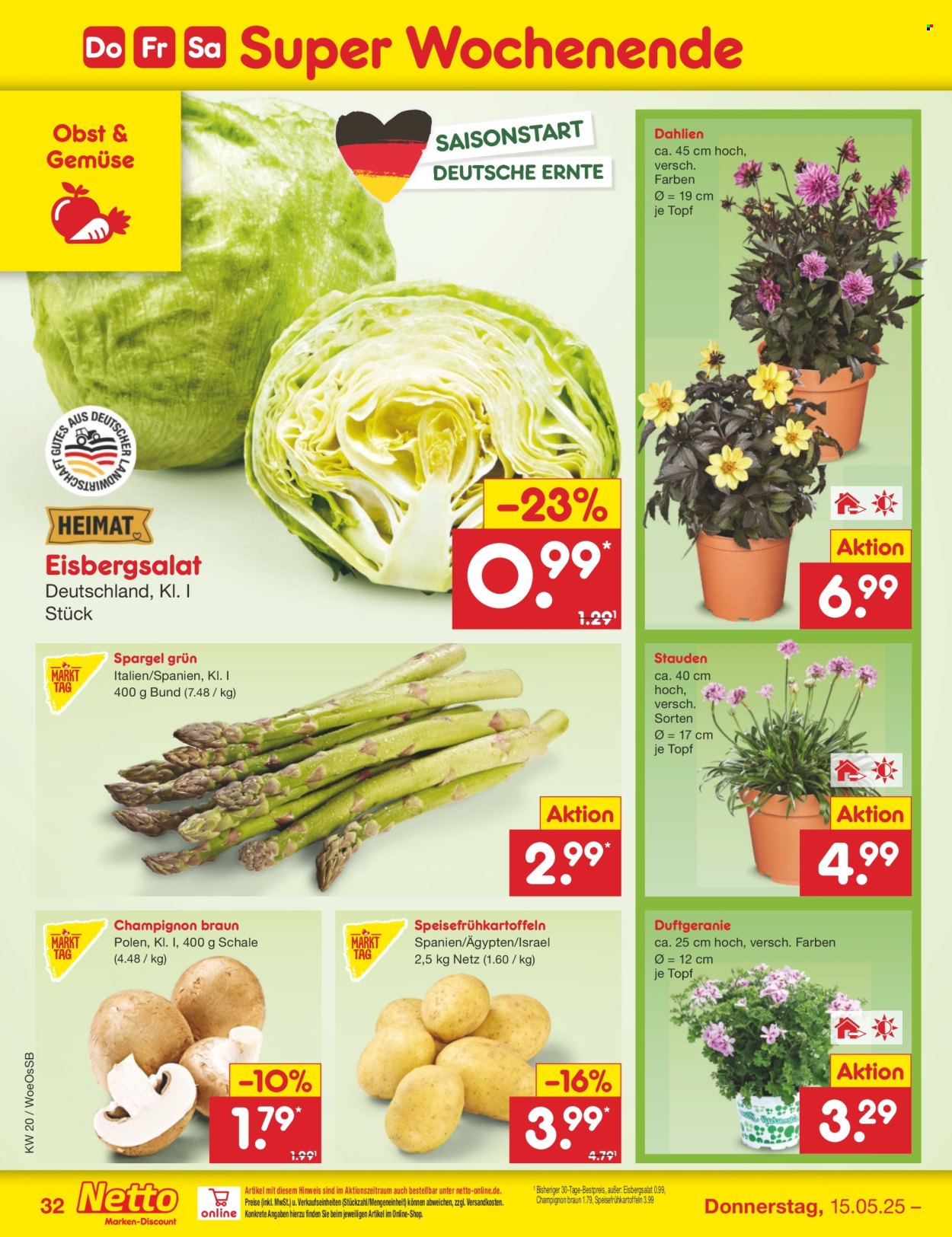 Netto Marken-Discount Prospekte  - 12.05.2025 - 17.05.2025. Seite 1