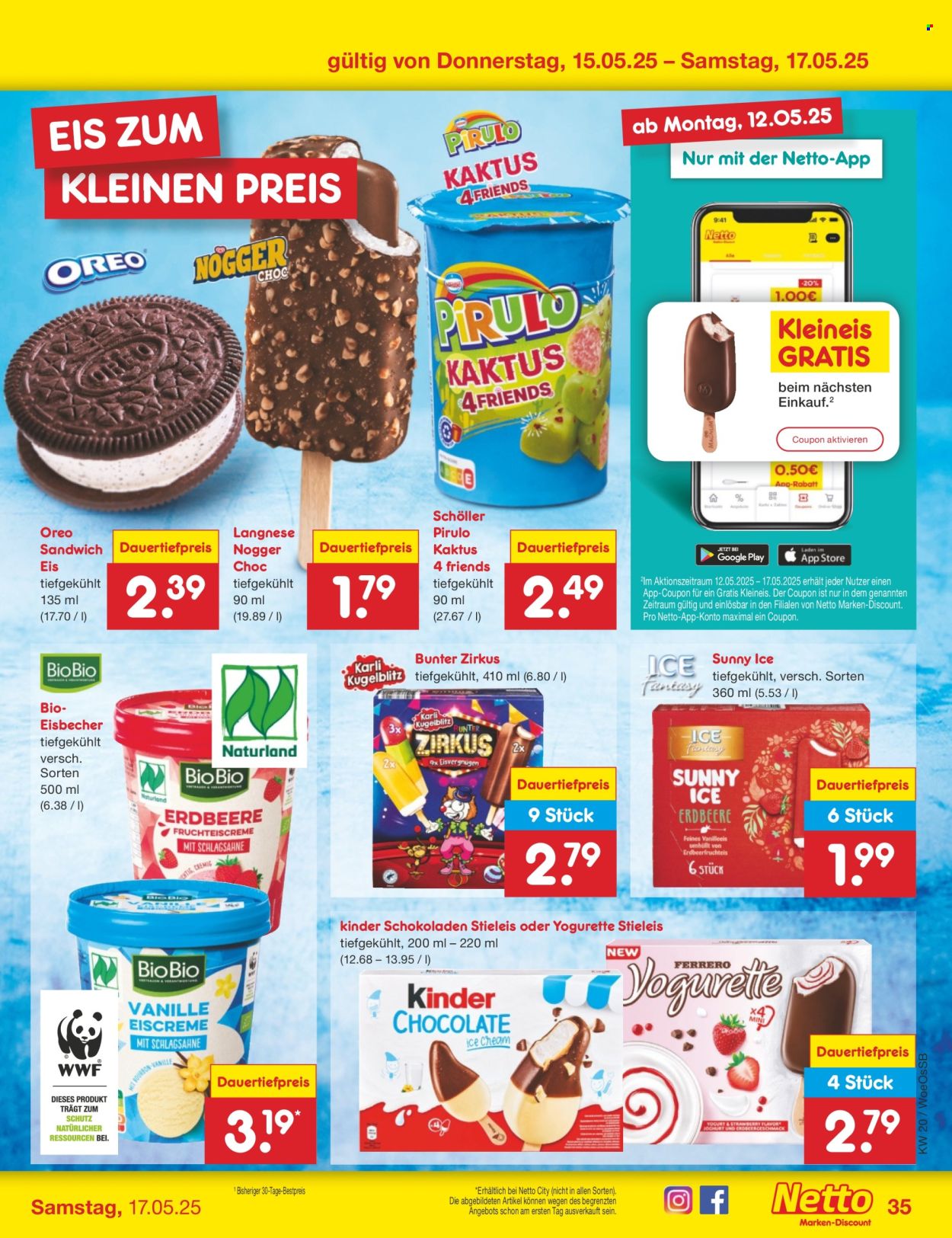 Netto Marken-Discount Prospekte  - 12.05.2025 - 17.05.2025. Seite 1
