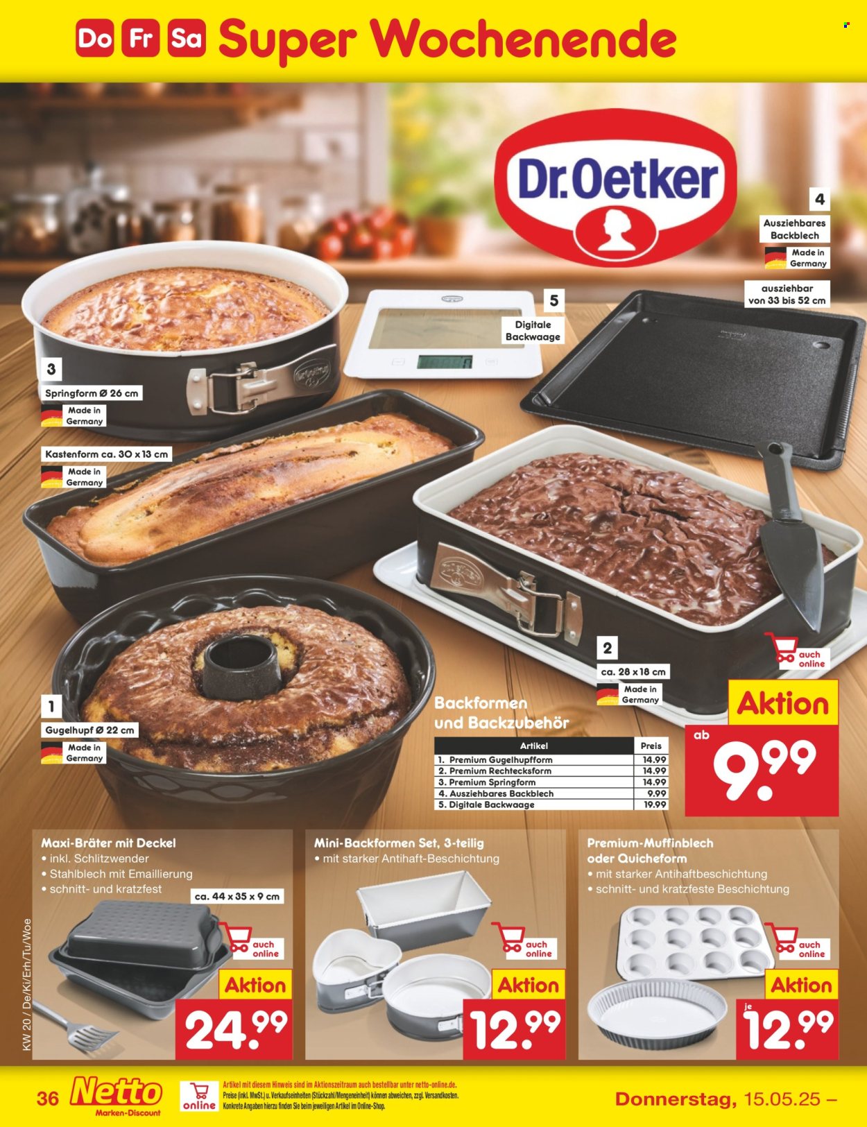 Netto Marken-Discount Prospekte  - 12.05.2025 - 17.05.2025. Seite 1