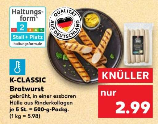 K-CLASSIC Bratwurst